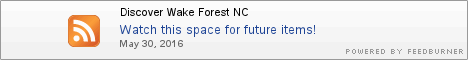 Discover Wake Forest NC
