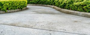 concrete driveway pitting